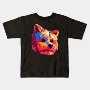 Yorkshire Terrier Dog Kids T-Shirt